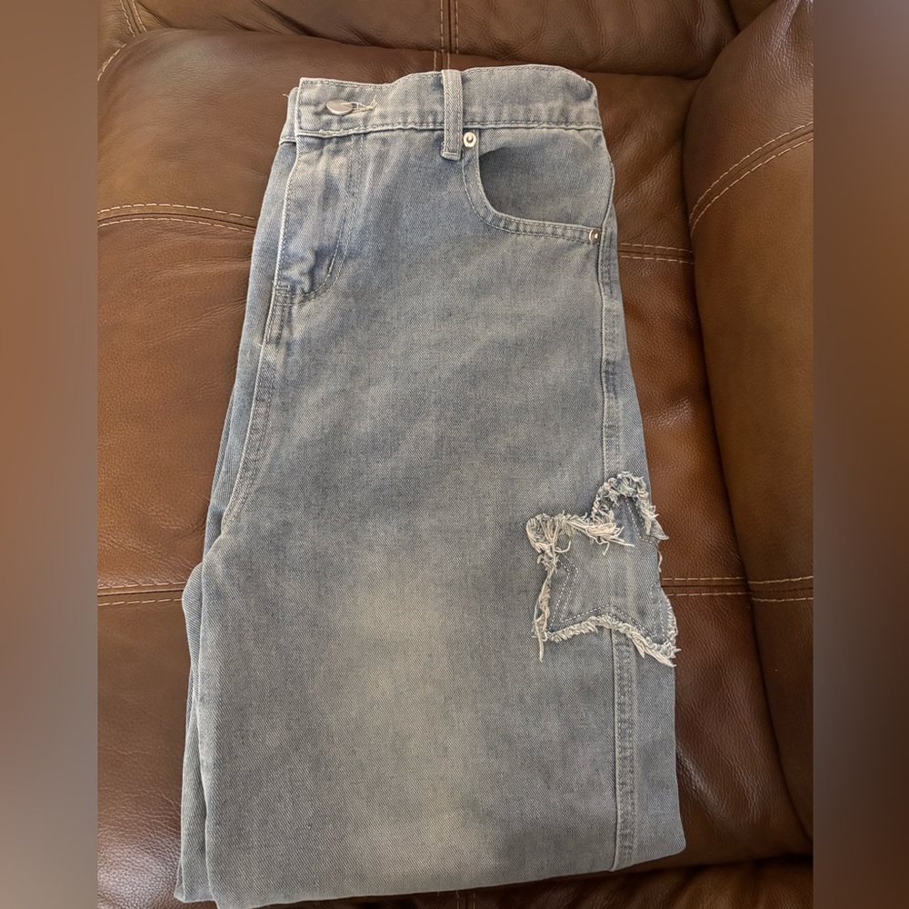 Y2K Star Jeans